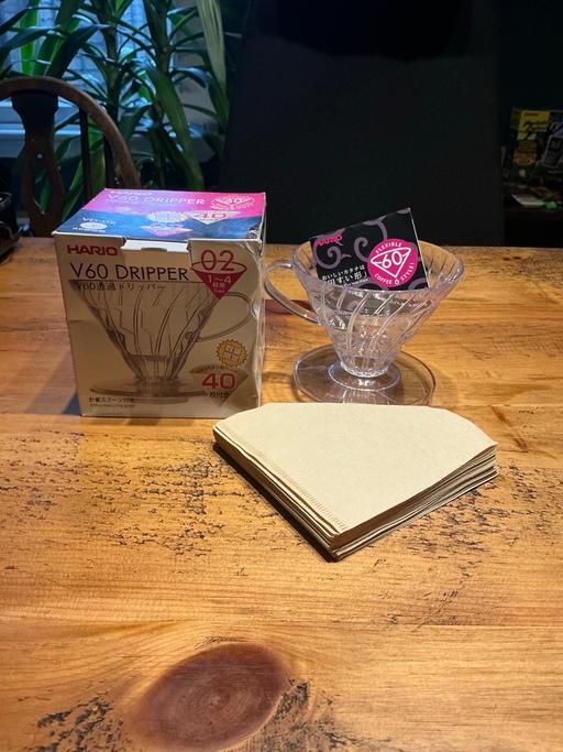Buy & Sell Edgbaston Birmingham - Photos for Hario V60 Coffee Dripper and 26 Filter Cones