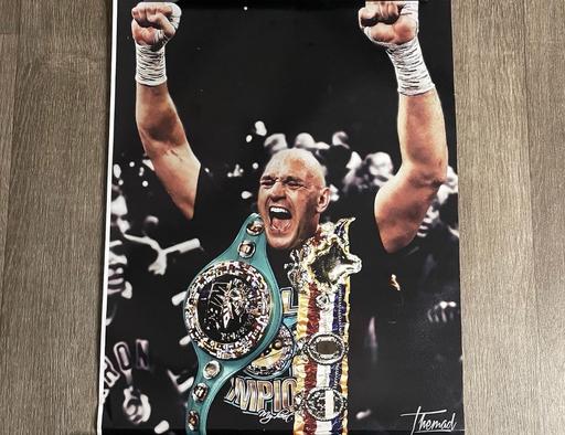 Buy & Sell Heathfield Wealden - Photos for Signed Tyson Fury Poster