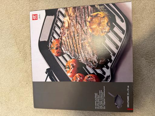 Buy & Sell Aston East Hertfordshire - Photos for UNUSED Cast iron Grill with pouring spout