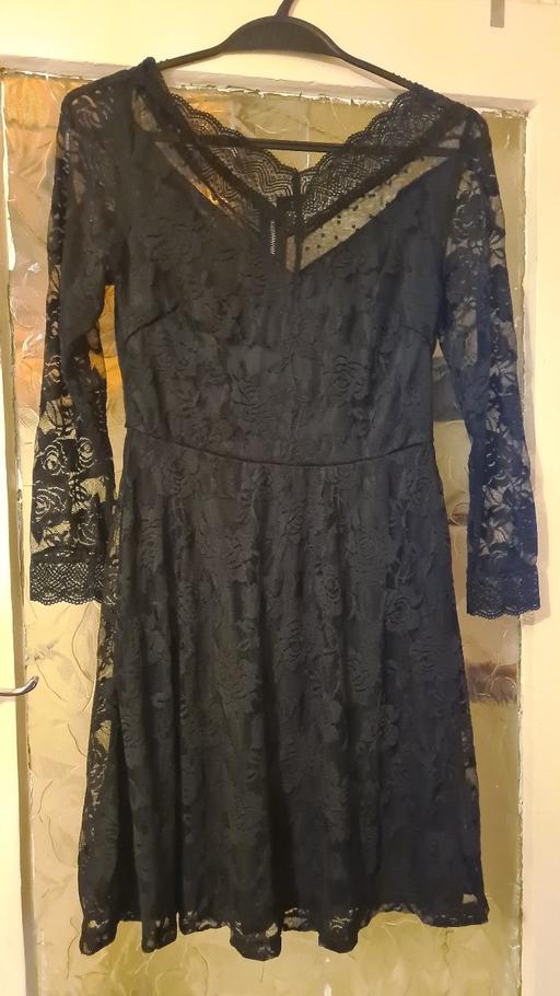 Buy & Sell Hempstead Medway - Kent - Photos for Black lace dress size 8