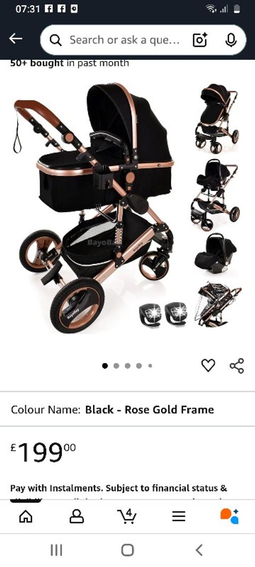 Buy & Sell Brockmoor Dudley - Photos for Baby Stroller 3 in 1 Pram Pushchair Buggy Chi