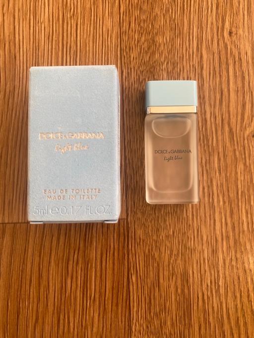 Buy & Sell Maida Vale West London - Photos for Dolce & Gabbana light blue 5ml