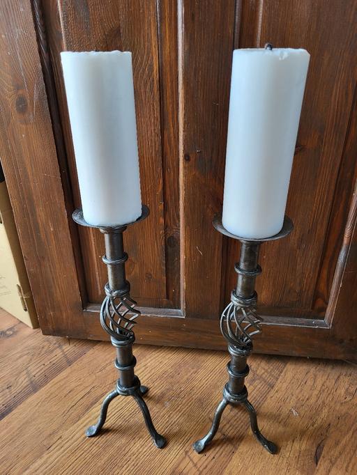 Buy & Sell Freezywater North London - Photos for very heavy metal candle holders