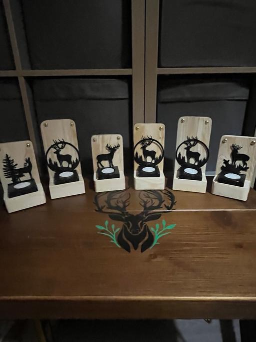 Buy & Sell Kimberworth Rotherham - Photos for Stag candle holders 