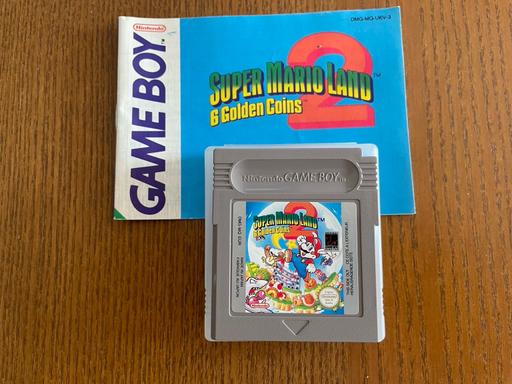 Buy & Sell Leighton Buzzard Central Bedfordshire - Photos for Super Mario Land 2 Game Boy Game + Manual