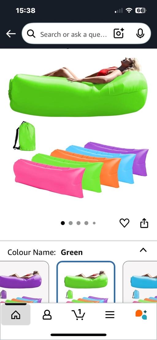 Buy & Sell Billingham Stockton-on-Tees - Photos for Self inflating lounger