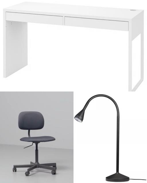 Buy & Sell Cubitt Town East London - Photos for Desk + chair + desk lamp