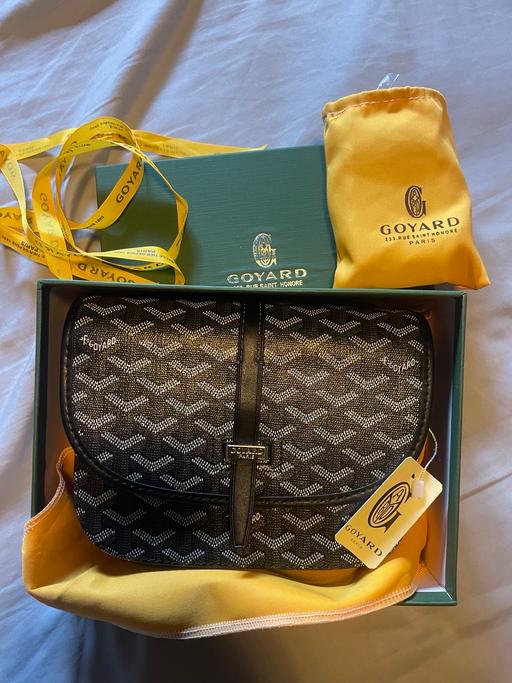 Buy & Sell Higher Broughton Salford - Photos for Goyard Belvedere Black Unisex Messenger Bag 