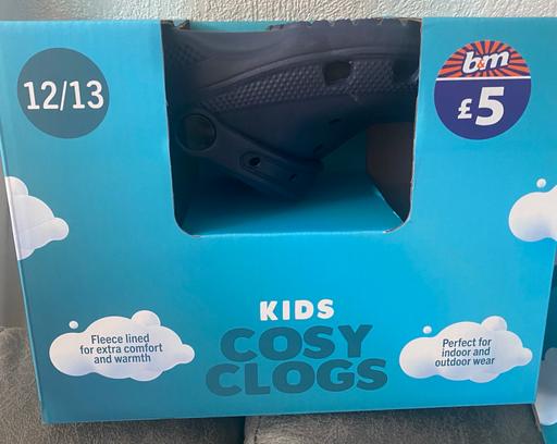 Buy & Sell Acocks Green Birmingham - Photos for Kids cosy clogs 10/11 or 12/13 