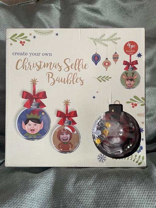 Buy & Sell Heath Town Wolverhampton - Photos for Create Your Own Christmas Selfie Baubles