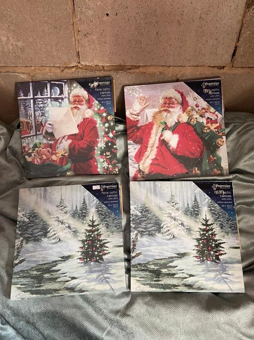 Buy & Sell Moseley Village Wolverhampton - Photos for Fibre Optic Christmas Canvases