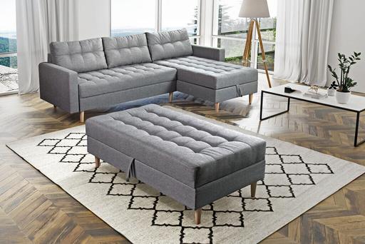 Buy & Sell Maze Hill South East London - Photos for Corner Corner Sofa Bed Ottoman Footstool
