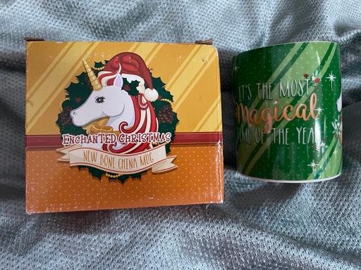 Buy & Sell Heath Town Wolverhampton - Photos for Christmas Unicorn Mug
