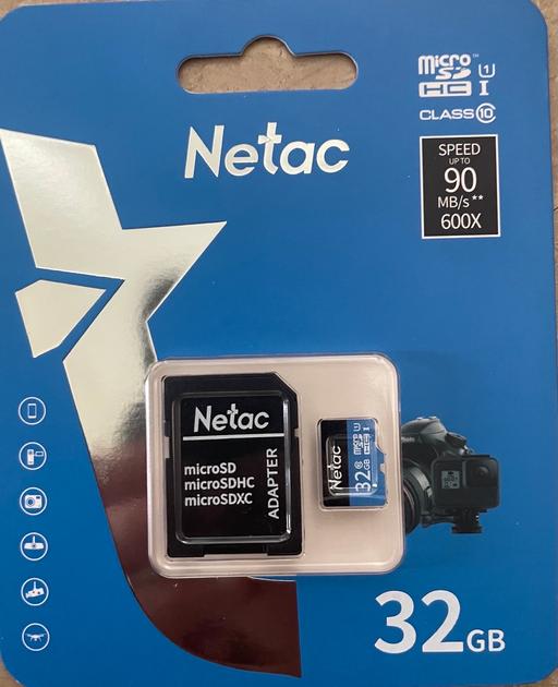 Buy & Sell Stretton North East Derbyshire - Photos for 32GB 4K Micro sd card with adapter