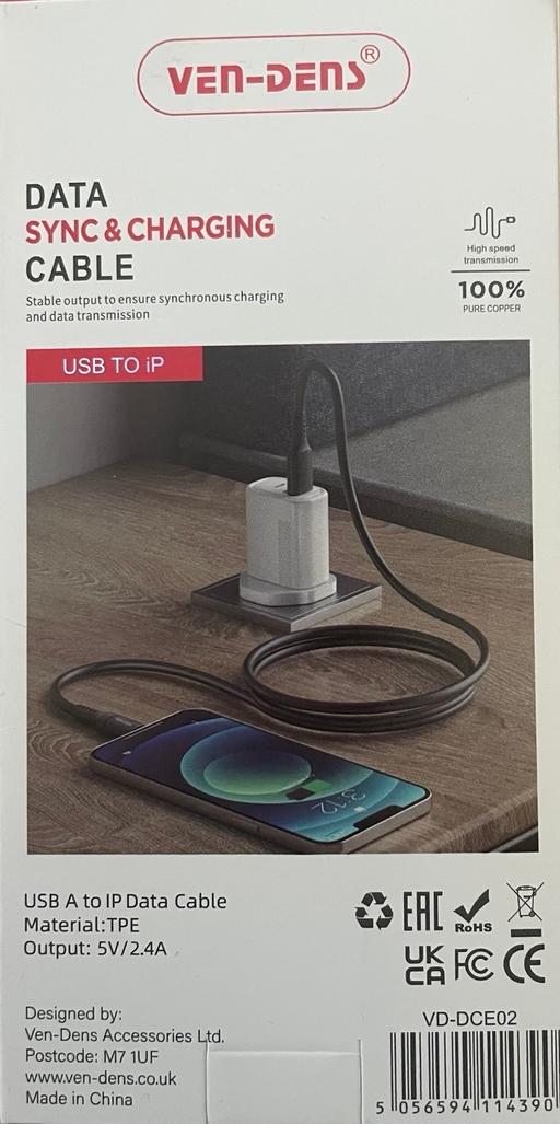 Buy & Sell Stretton North East Derbyshire - Photos for I phone fast charge data & sync usb cable