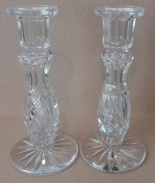 Buy & Sell Thatto Heath Saint Helens - Photos for Antique art deco cut glass candlesticks