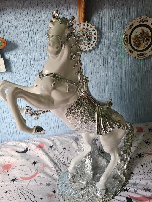 Buy & Sell Woodsetton Dudley - Photos for white and silver italian horse