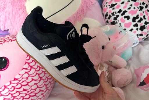 Buy & Sell Higher Tranmere Wirral - Photos for Adidas campus black size 4