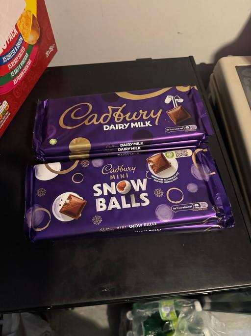 Buy & Sell Birmingham Solihull - Photos for Cadbury dairy milk and snowballs 360g bars