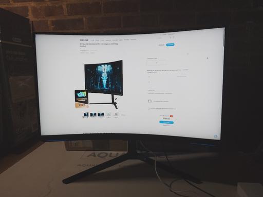Buy & Sell Hagley Bromsgrove - Photos for Samsung neo G8 Odyssey 32 inch curved monitor