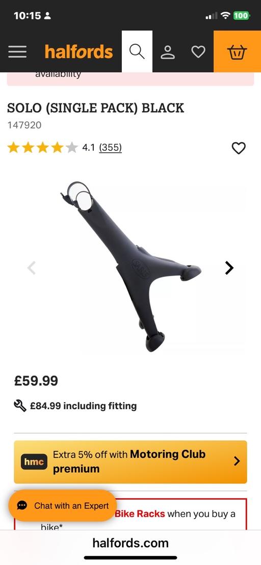 Buy & Sell Sedgley Dudley - Photos for Halfords saris solo bike rack