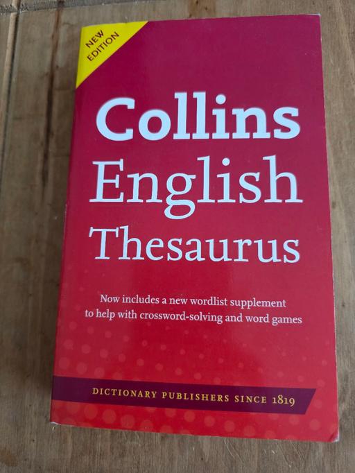 Buy & Sell Blackpool Town Centre Blackpool - Photos for Collins Thesaurus NEW