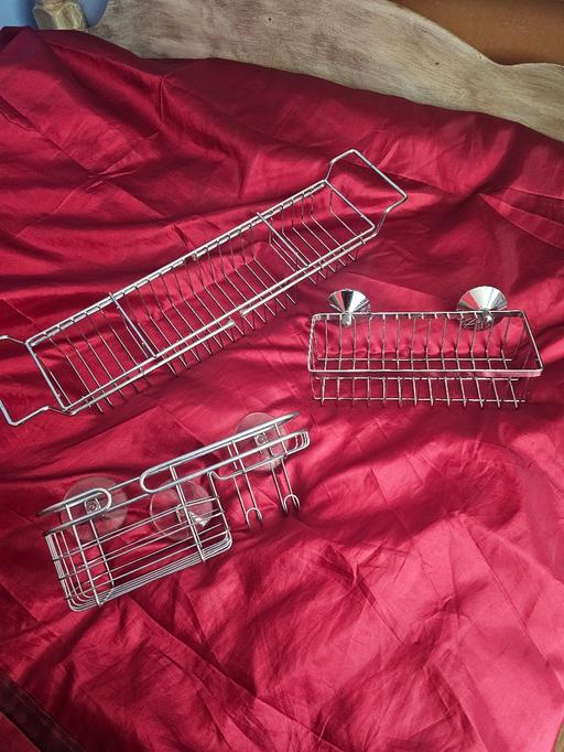 Buy & Sell Pensnett Dudley - Photos for CHROME BATHROOM ACCESSORIES X 3