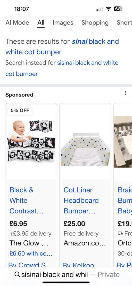 Buy & Sell Wednesfield Wolverhampton - Photos for Black n white baby contrast mat new