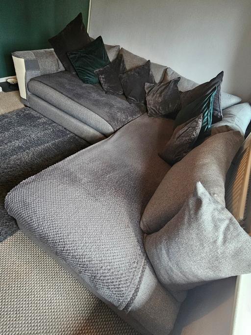 Buy & Sell Dimmingsdale South Staffordshire - Photos for DFS Charcoal Saphina Corner Sofa