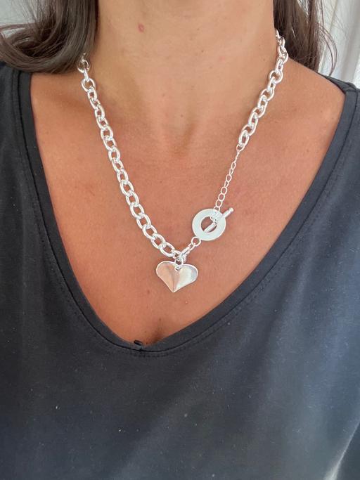 Buy & Sell York York - Photos for 925 Sterling silver Womens heart necklace