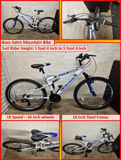 Buy & Sell Oldbury Sandwell - Photos for Boss Astro Mountain Bike – 26 inch wheels.