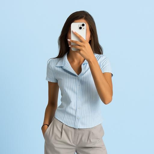 Buy & Sell Bowthorpe Norwich - Photos for Blue Striped Short Sleeve Button-Up Shirt
