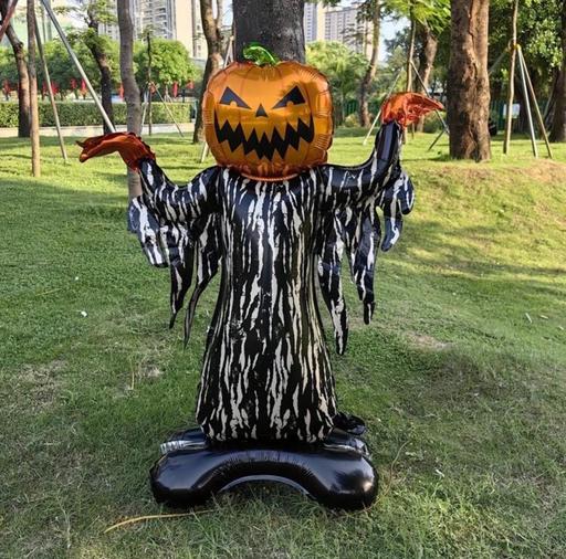 Buy & Sell Heywood Rochdale - Photos for HUGE Pumpkin man Halloween balloon