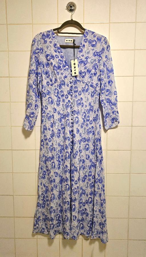 Buy & Sell Greenwich South East London - Photos for Rixo Katie Tulip Fields Cornflour Blue Dress