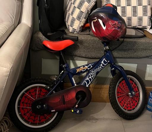 Buy & Sell Halesowen Dudley - Photos for Children’s Spider-Man bike and helmet