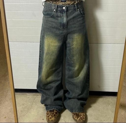 Buy & Sell Ilford Redbridge - Photos for Baggy fit, blue vintage faded trousers