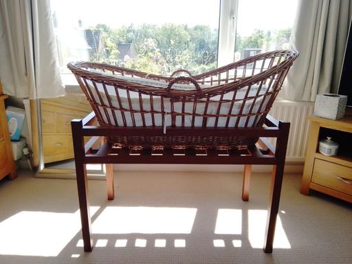 Buy & Sell Earley Wokingham - Photos for Wicker crib