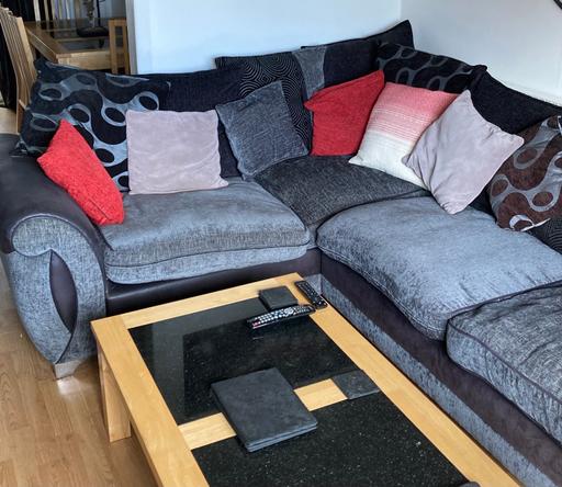 Buy & Sell Brampton Rotherham - Photos for Corner sofa with swivel chair & 2 footstool’s
