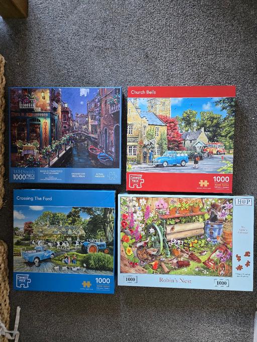 Buy & Sell Rowley Regis Sandwell - Photos for 4 x 1000 completed jigsaws £1 each