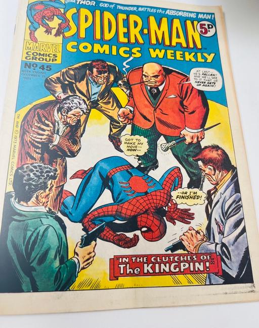 Buy & Sell Woodlands South West London - Photos for Marvel UK - Spider-Man Comics Weekly #45 1973