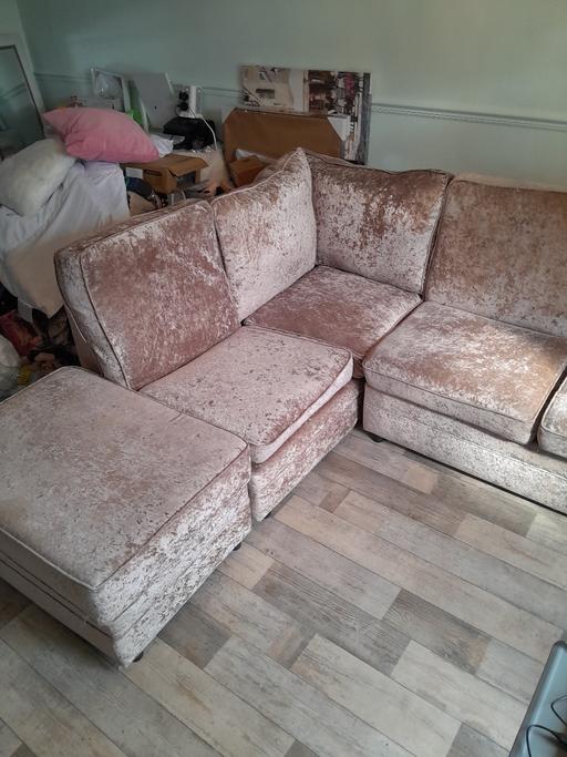Buy & Sell Netherton Dudley - Photos for Velvety Corner Sofa