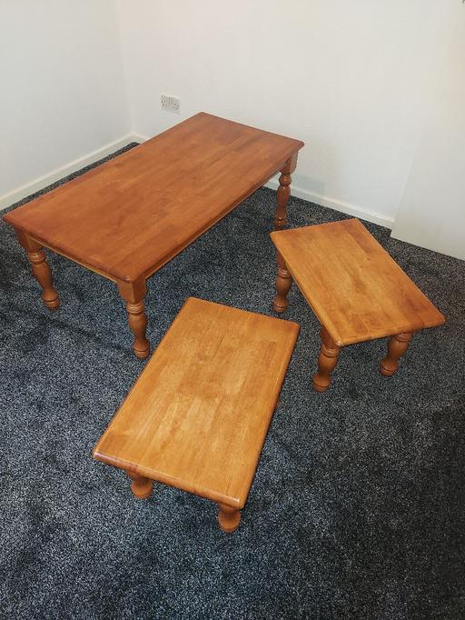 Buy & Sell Accrington Hyndburn - Photos for Set of 3 wooden coffee tables