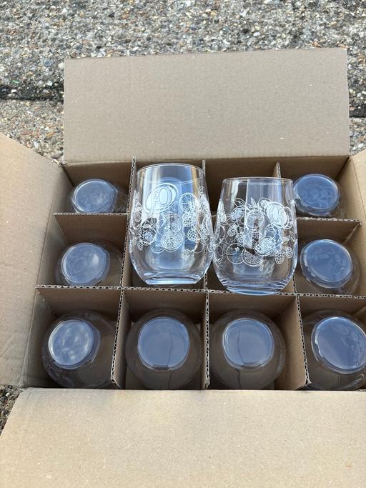 Buy & Sell Sapley Huntingdonshire - Photos for A BOX OF 12 J2O GLASSES