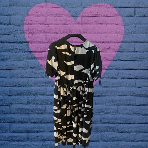Buy & Sell North Kensington West London - Photos for New Look long black & white dress UK18