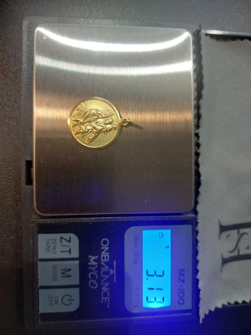 Buy & Sell Doncaster City Centre Doncaster - Photos for 9ct 375 SOLID Italian Saint Christopher