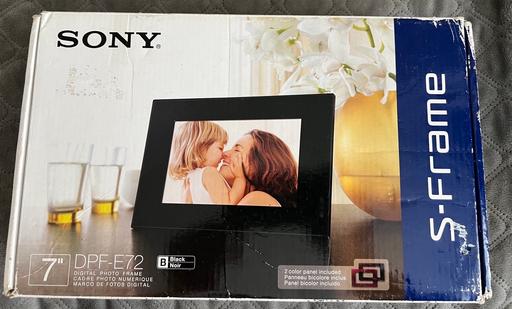 Buy & Sell Waltham Forest East London - Photos for Sony DPF-E72 7 Inch Digital S-Frame