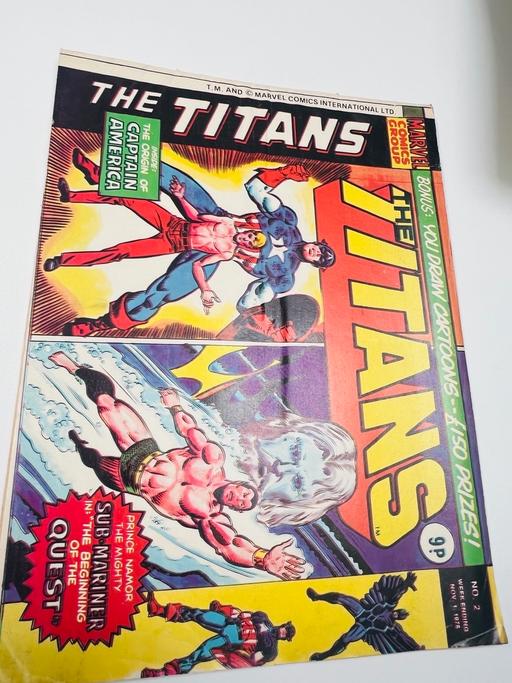 Buy & Sell Woodlands South West London - Photos for Marvel UK - The Titans #2 (1975)