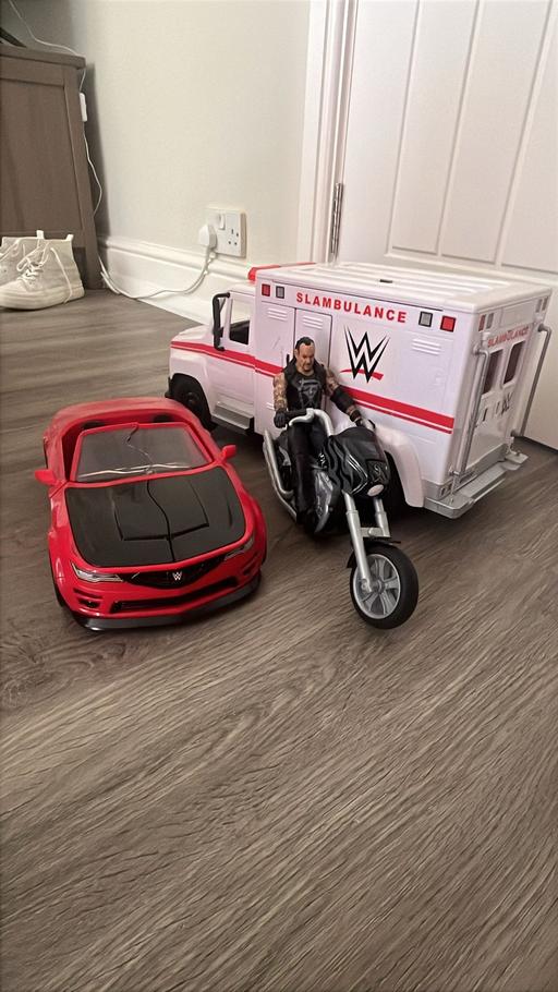 Buy & Sell Great Barr Birmingham - Photos for WWE Playset Wrekkin' Slambulance Breakaway Ve