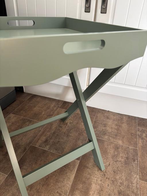 Buy & Sell Bartley Green Birmingham - Photos for Sage green wooden tray table