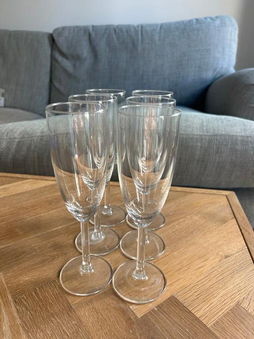 Buy & Sell Wembley Park North West London - Photos for Champagne glasses (set of 6)